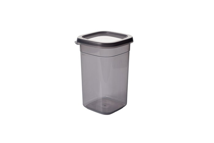 Hermia Juego de 6 Cajas de Almacenamiento Antracita 1200 ml